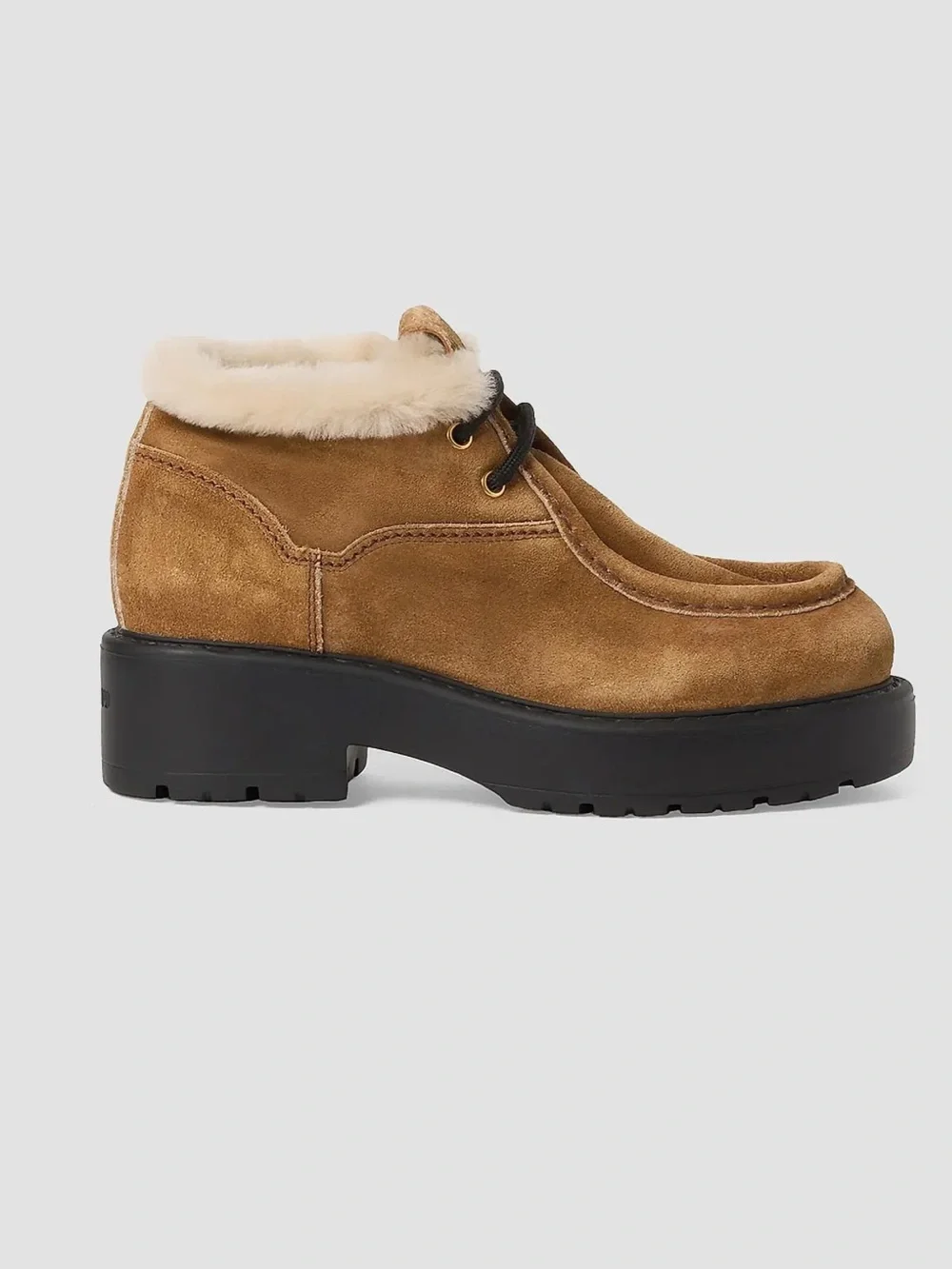 Miu Miu Faded Suede Booties